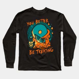 Trick or Treating Long Sleeve T-Shirt